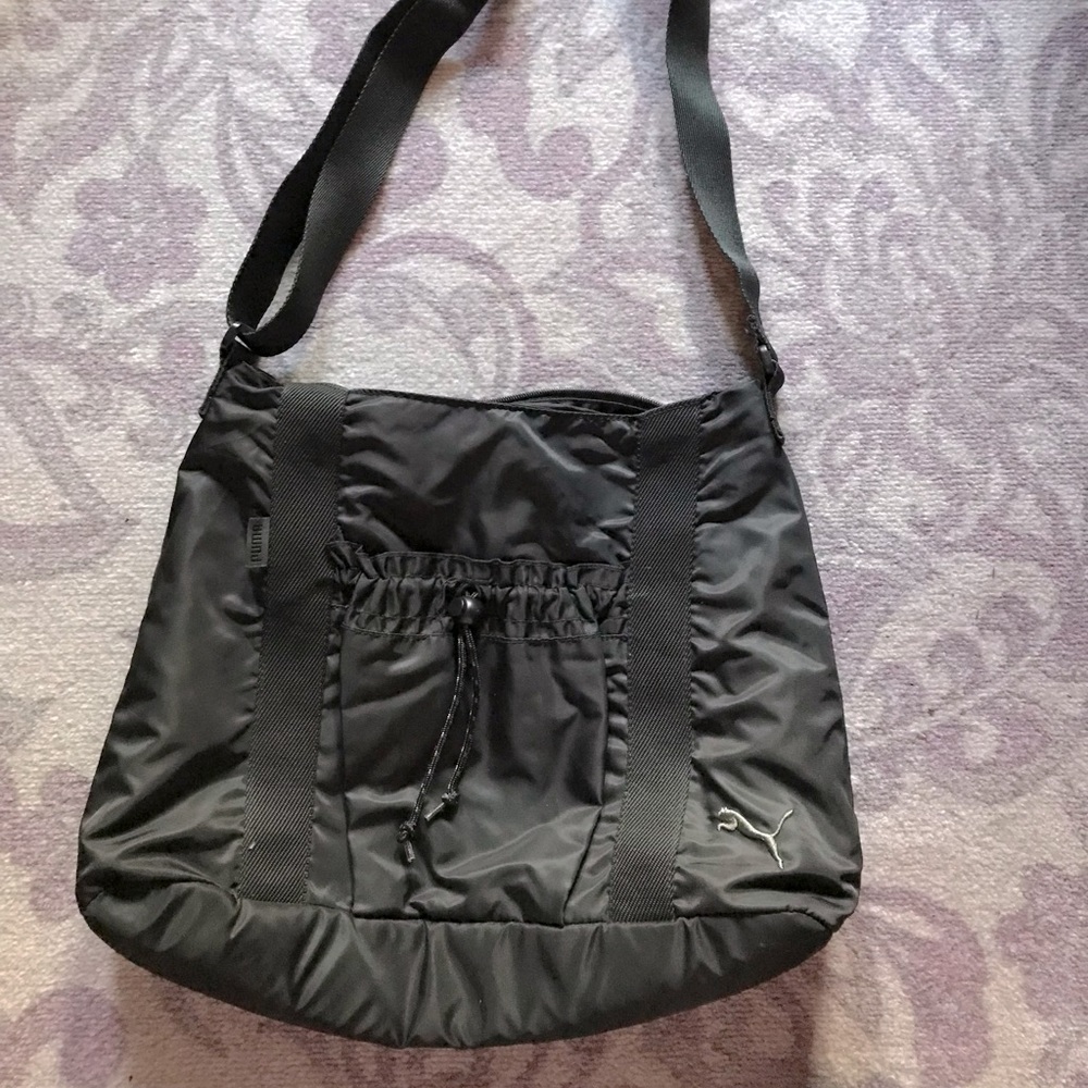 PUMA Sport Black Crossbody Bag/Purse PRISTINE